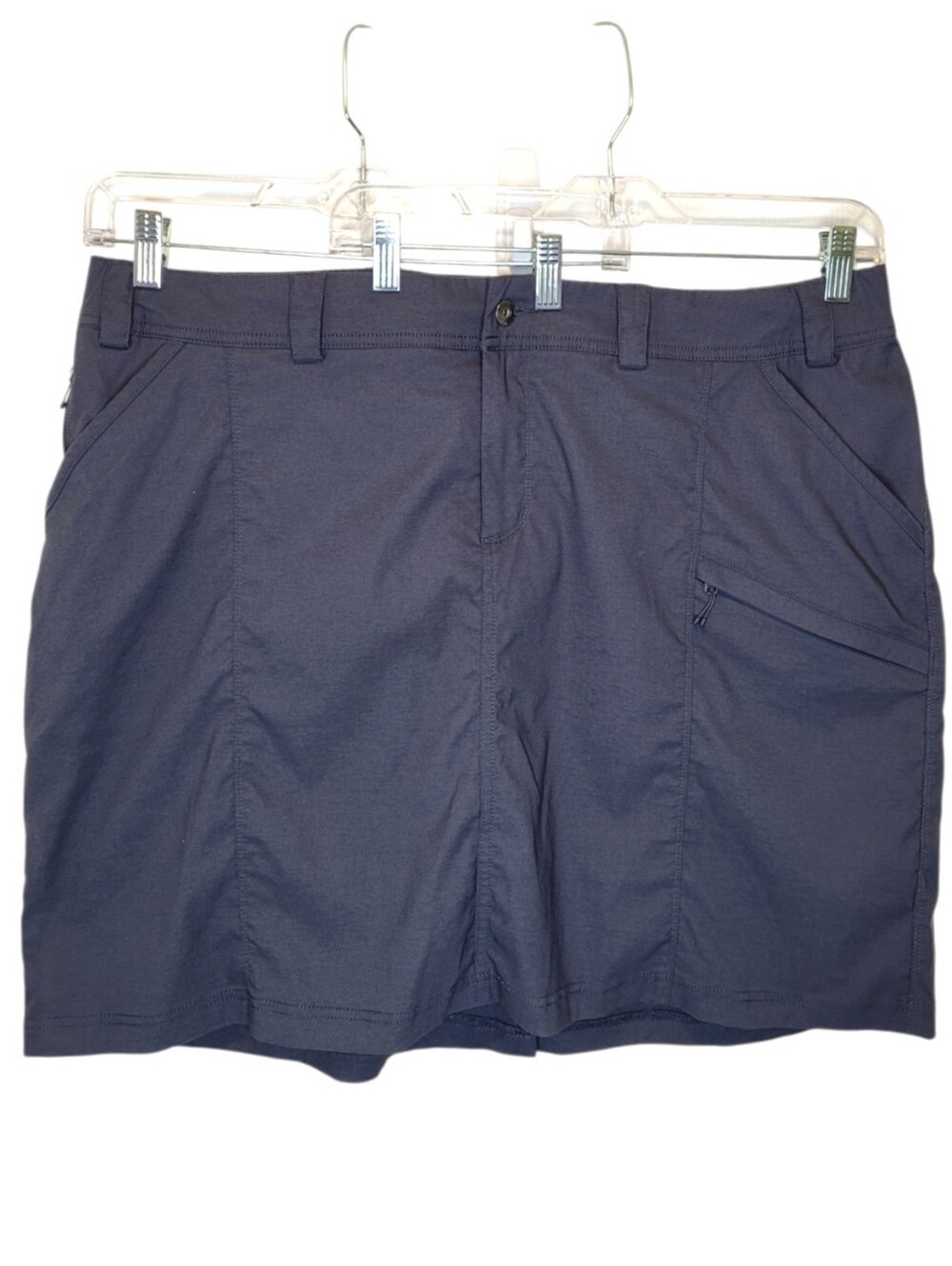 Duluth Trading Plus Dry On The Fly Skort 20W Ink Dark Blue